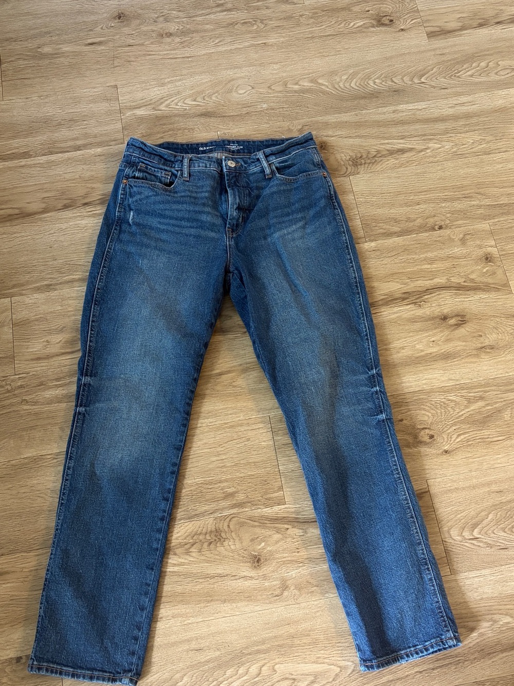 Old Navy Dark Blue Vintage Slim High-Rise Jeans